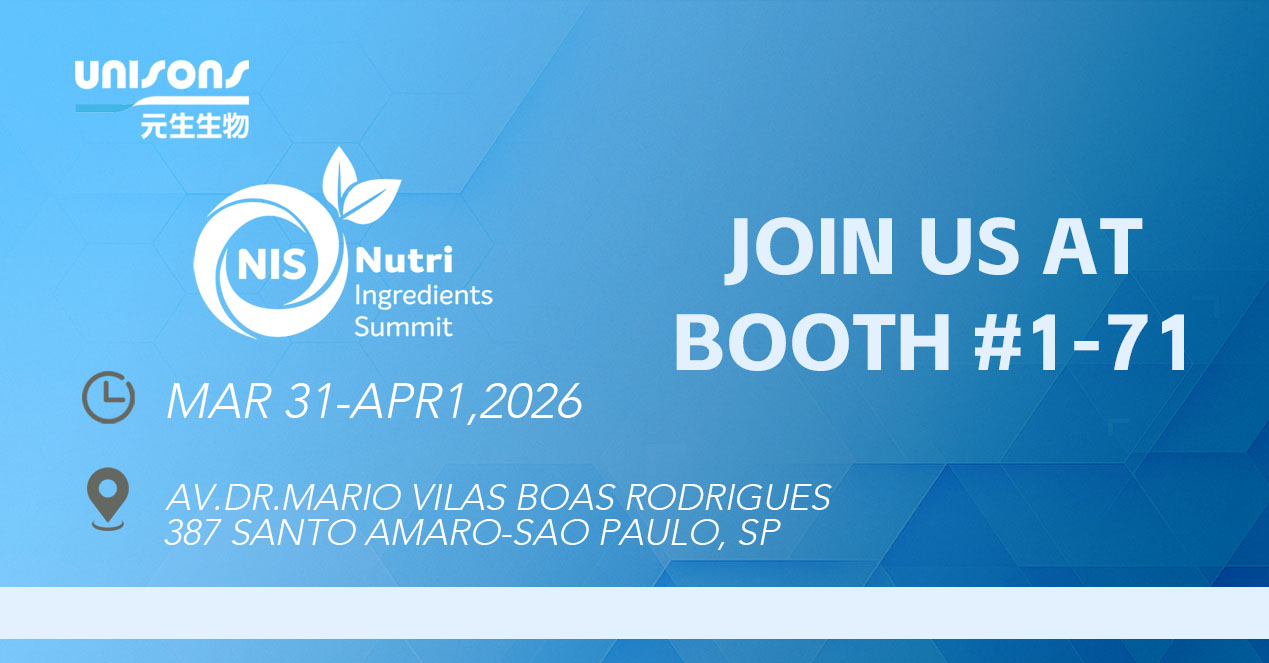 Smart Functional Ingredients Leading South America | We look forward to meeting you at NIS Nutri Ingredients Summit 2026