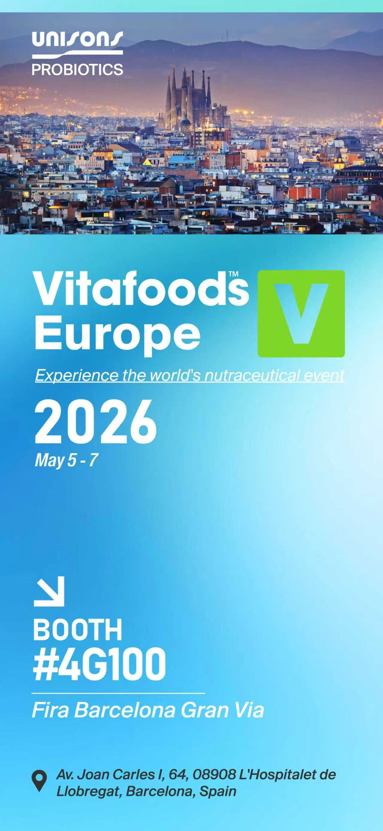 Vitafoods Europe 2026 European International Nutraceutical Exhibition