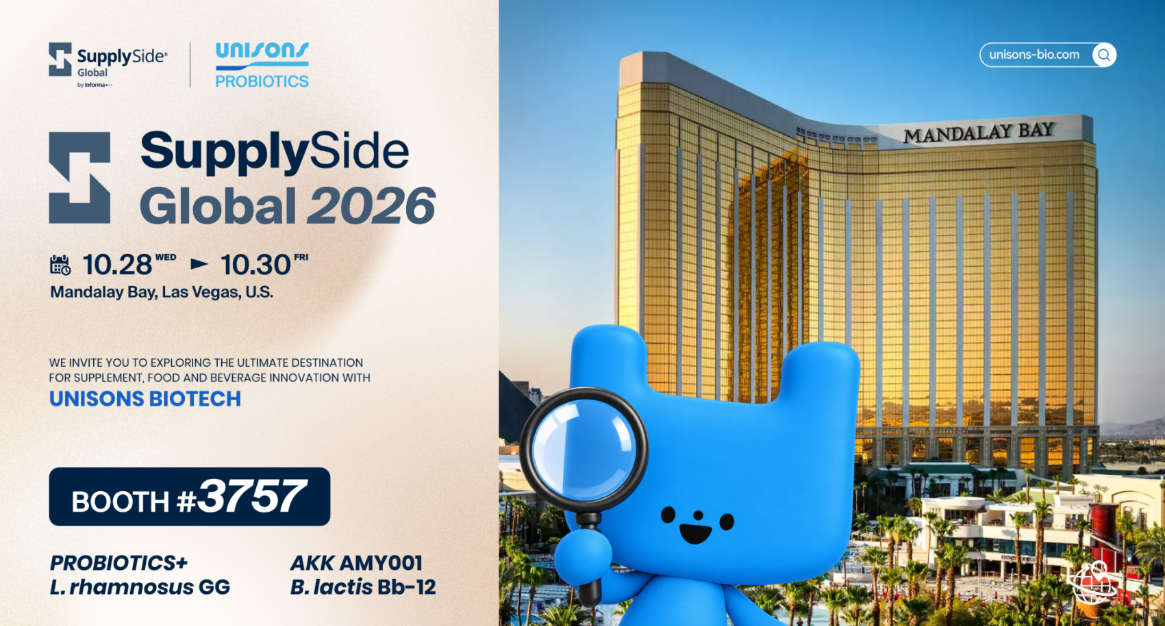 SupplySide Global | Discover New Probiotic Possibilities with UNISONS